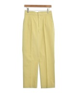 green label relaxing（グリーンレーベルリラクシング）スラックス 黄 サイズ:40(M位) レディース/2200645337013