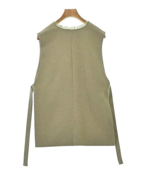 green label relaxing（グリーンレーベルリラクシング）ベスト ベージュ サイズ:F レディース/2200654485040