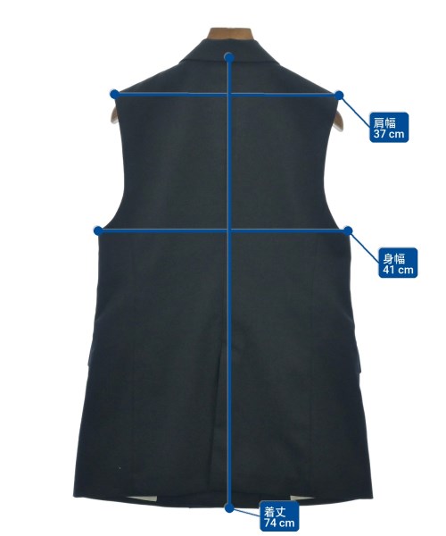 green label relaxing（グリーンレーベルリラクシング）ベスト 紺 サイズ:36(S位) レディース/2200657479046