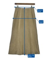 green label relaxing（グリーンレーベルリラクシング）ロング・マキシ丈スカート ベージュ サイズ:-(M位) レディース/2200656424023