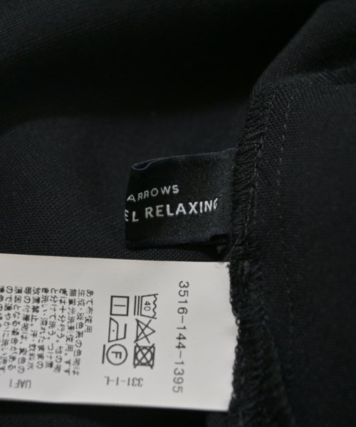 green label relaxing（グリーンレーベルリラクシング）カジュアルシャツ 黒 サイズ:F レディース/2200659274045