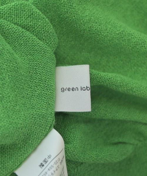 green label relaxing（グリーンレーベルリラクシング）カーディガン 緑 サイズ:F レディース/2200650401044