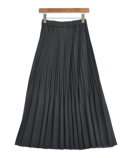 green label relaxing（グリーンレーベルリラクシング）ロング・マキシ丈スカート 黒 サイズ:F レディース/2200650401235