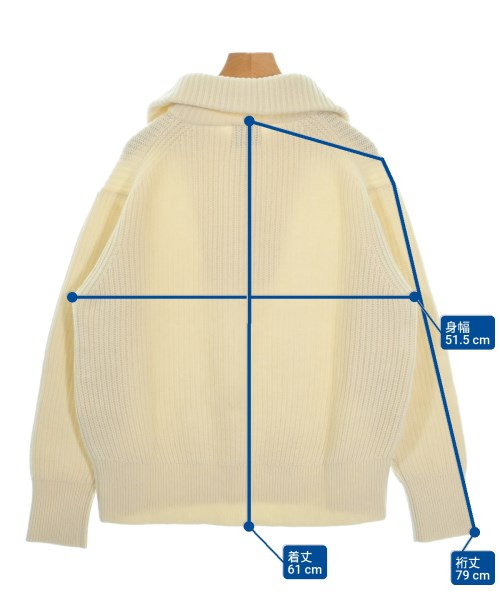 green label relaxing（グリーンレーベルリラクシング）ニット・セーター 白 サイズ:F レディース/2200657788049