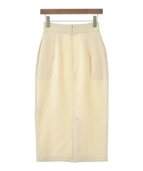 green label relaxing（グリーンレーベルリラクシング）ロング・マキシ丈スカート 白 サイズ:F レディース/2200659991034