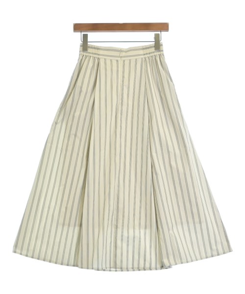 green label relaxing（グリーンレーベルリラクシング）ロング・マキシ丈スカート 白 サイズ:36(S位) レディース/2200655331049