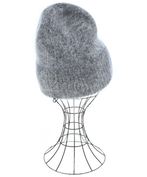 green label relaxing（グリーンレーベルリラクシング）ニットキャップ・ビーニー グレー サイズ:- レディース/2200656079162