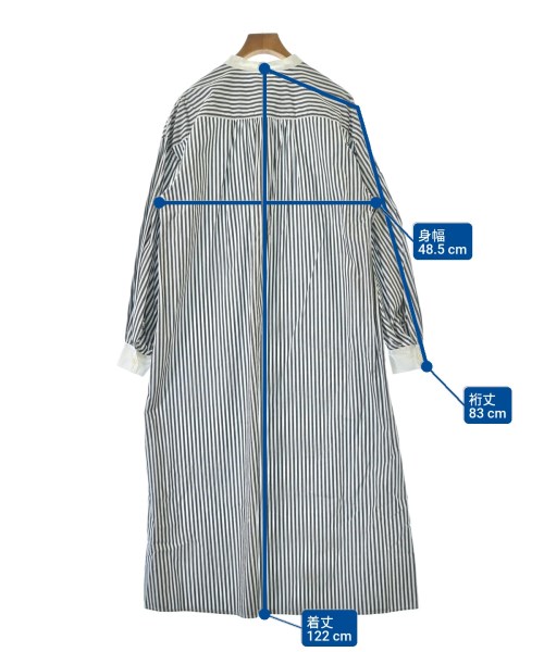 green label relaxing（グリーンレーベルリラクシング）シャツワンピース グレー サイズ:F レディース/2200660411101