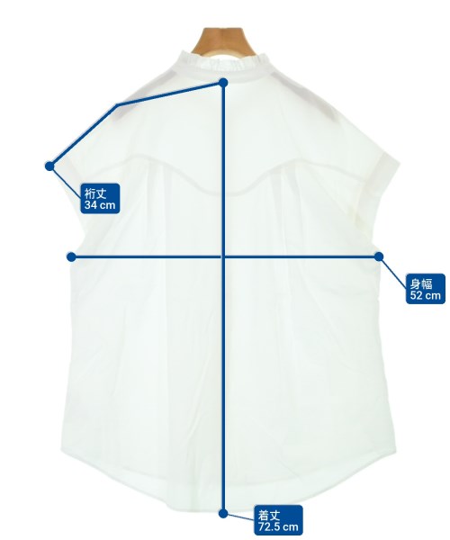 green label relaxing（グリーンレーベルリラクシング）ブラウス 白 サイズ:-(M位) レディース/2200654717035