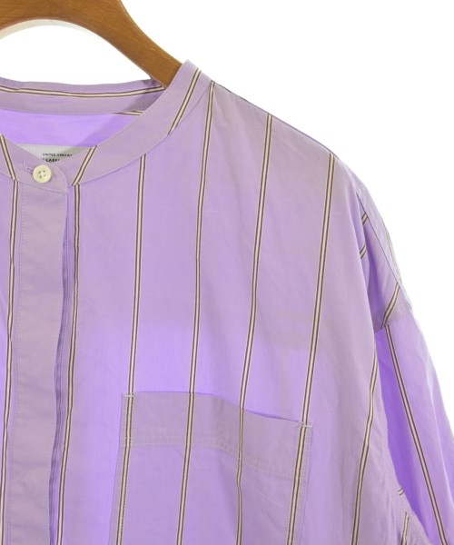green label relaxing（グリーンレーベルリラクシング）カジュアルシャツ 紫 サイズ:F レディース/2200660165028