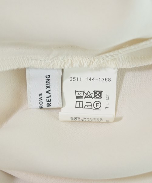green label relaxing（グリーンレーベルリラクシング）ブラウス ベージュ サイズ:F レディース/2200660919041