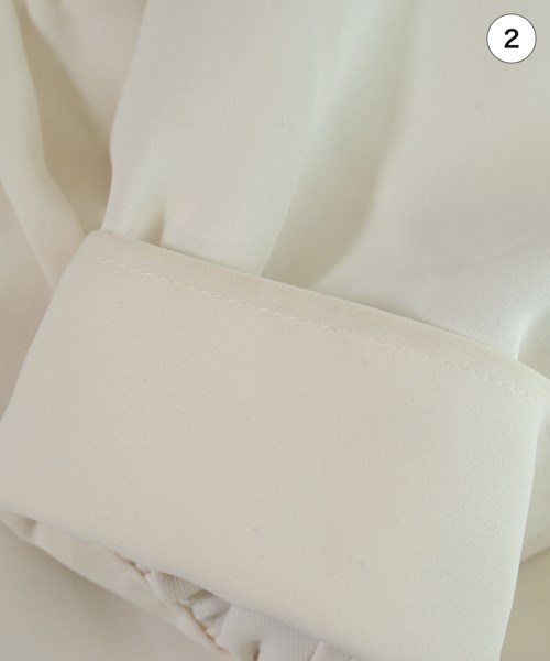 green label relaxing（グリーンレーベルリラクシング）ブラウス ベージュ サイズ:F レディース/2200660919041