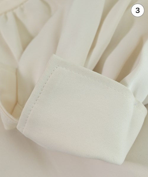 green label relaxing（グリーンレーベルリラクシング）ブラウス ベージュ サイズ:F レディース/2200660919041