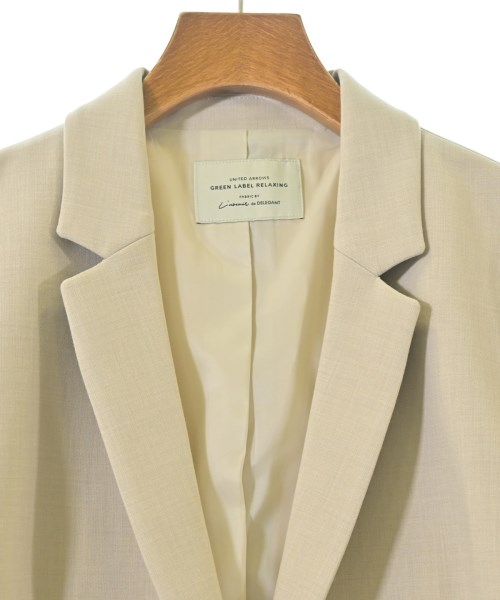 green label relaxing（グリーンレーベルリラクシング）テーラードジャケット ベージュ サイズ:40(M位) レディース/2200657457037