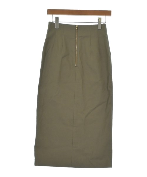 green label relaxing（グリーンレーベルリラクシング）ロング・マキシ丈スカート カーキ サイズ:36(S位) レディース/2200658762024