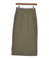 green label relaxing（グリーンレーベルリラクシング）ロング・マキシ丈スカート カーキ サイズ:36(S位) レディース/2200658762024