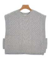 green label relaxing（グリーンレーベルリラクシング）ベスト グレー サイズ:F レディース/2200647700112