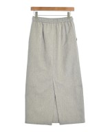 green label relaxing（グリーンレーベルリラクシング）ロング・マキシ丈スカート グレー サイズ:36(S位) レディース/2200647700129