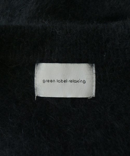 green label relaxing（グリーンレーベルリラクシング）カーディガン 黒 サイズ:F レディース/2200659059031