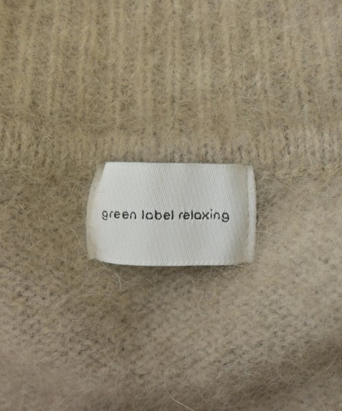 green label relaxing（グリーンレーベルリラクシング）ニット・セーター ベージュ サイズ:F レディース/2200659059048