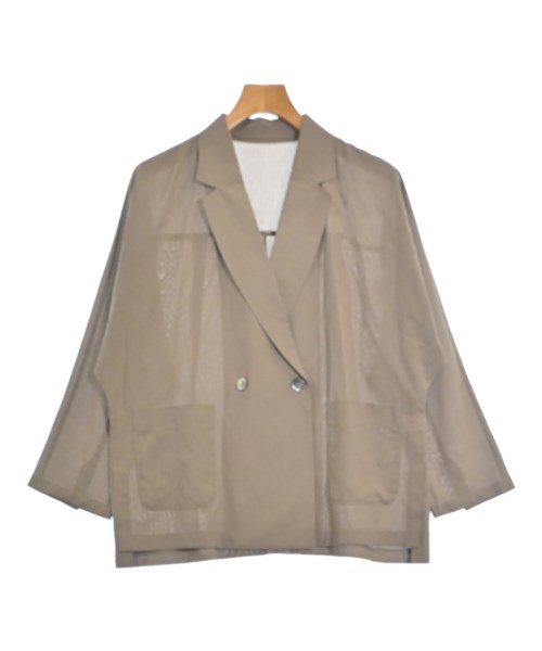 green label relaxing（グリーンレーベルリラクシング）カジュアルジャケット ベージュ サイズ:F レディース/2200659059116