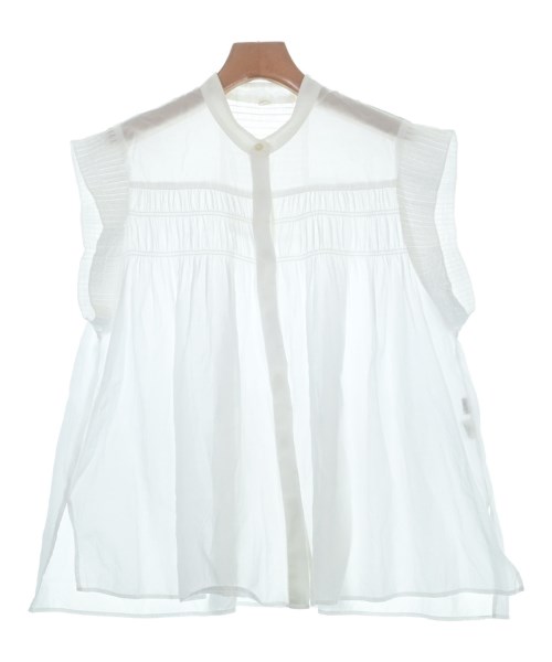 green label relaxing(グリーンレーベルリラクシング)ブラウス 白 サイズ:F/2200659059147