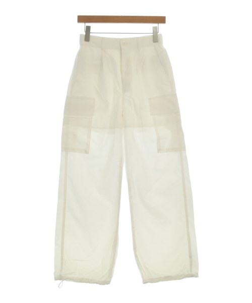 green label relaxing(グリーンレーベルリラクシング)カーゴパンツ 白 サイズ:-(M位)/2200659059161