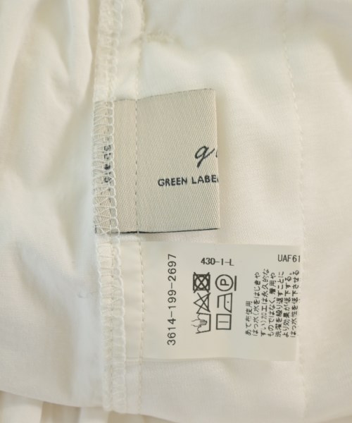 green label relaxing（グリーンレーベルリラクシング）カーゴパンツ 白 サイズ:-(M位) レディース/2200659059161