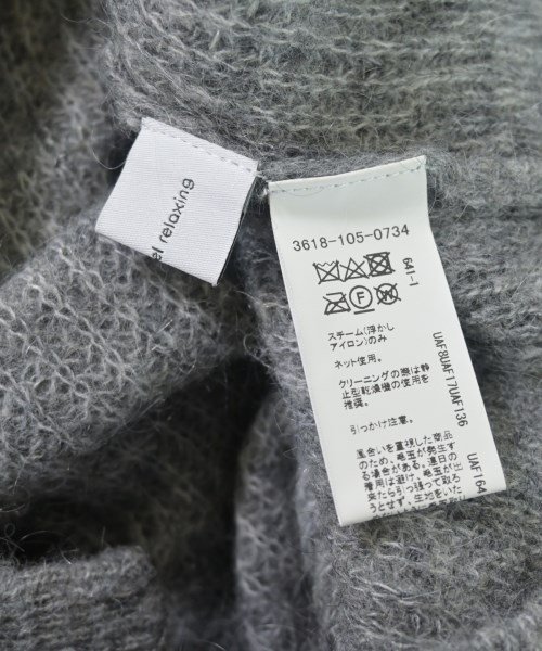 green label relaxing（グリーンレーベルリラクシング）ベスト グレー サイズ:F レディース/2200659059185