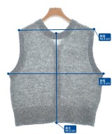 green label relaxing（グリーンレーベルリラクシング）ベスト グレー サイズ:F レディース/2200659059185