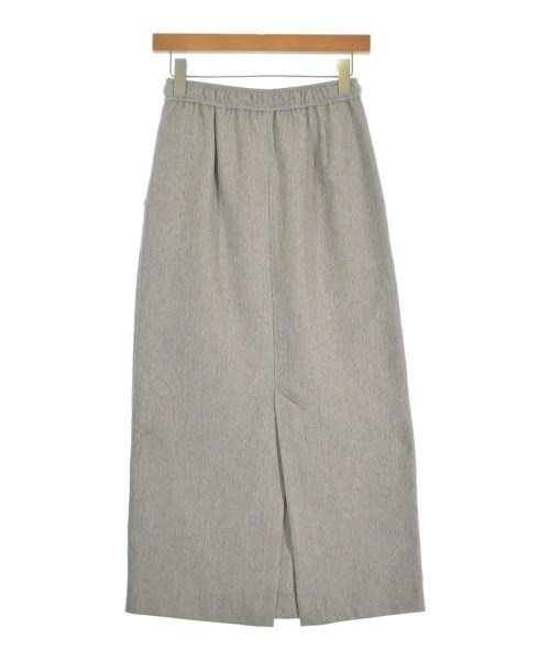 green label relaxing（グリーンレーベルリラクシング）ロング・マキシ丈スカート グレー サイズ:36(S位) レディース/2200657324100
