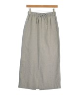 green label relaxing（グリーンレーベルリラクシング）ロング・マキシ丈スカート グレー サイズ:36(S位) レディース/2200657324100