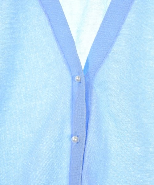 green label relaxing（グリーンレーベルリラクシング）カーディガン 青 サイズ:F レディース/2200657761080