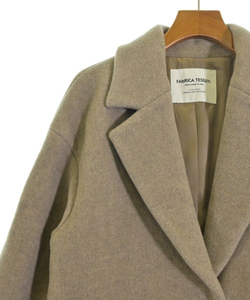 green label relaxing（グリーンレーベルリラクシング）チェスターコート グレー サイズ:34(XS位) レディース/2200660817019