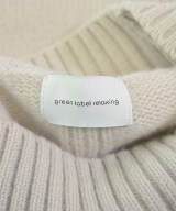 green label relaxing（グリーンレーベルリラクシング）ニット・セーター グレー サイズ:F レディース/2200660817033