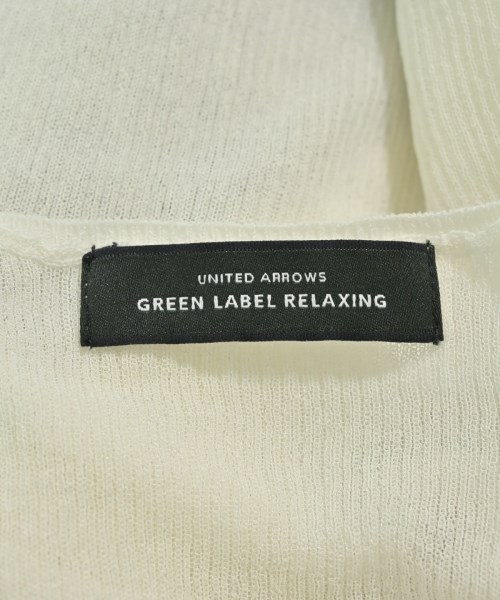 green label relaxing（グリーンレーベルリラクシング）ニット・セーター 白 サイズ:F レディース/2200642205063