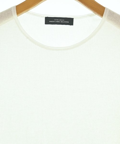 green label relaxing（グリーンレーベルリラクシング）ニット・セーター 白 サイズ:F レディース/2200642205063