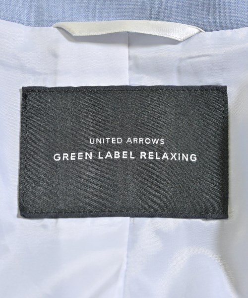green label relaxing（グリーンレーベルリラクシング）ノーカラージャケット 青 サイズ:40(M位) レディース/2200656988013