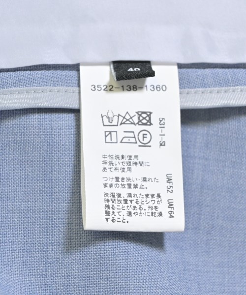 green label relaxing（グリーンレーベルリラクシング）ノーカラージャケット 青 サイズ:40(M位) レディース/2200656988013