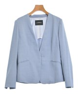 green label relaxing（グリーンレーベルリラクシング）ノーカラージャケット 青 サイズ:40(M位) レディース/2200656988013