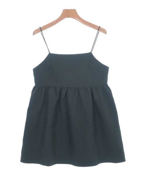 green label relaxing(グリーンレーベルリラクシング)ブラウス 黒 サイズ:F/2200658715150