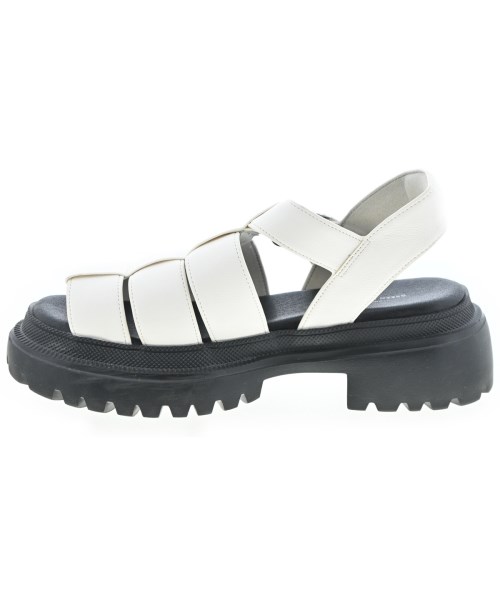 green label relaxing（グリーンレーベルリラクシング）サンダル 白 サイズ:S(22.5cm位) レディース/2200661774052