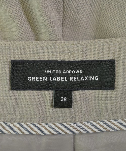 green label relaxing（グリーンレーベルリラクシング）スラックス グレー サイズ:38(M位) レディース/2200707463148