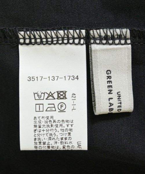 green label relaxing（グリーンレーベルリラクシング）Tシャツ・カットソー 黒 サイズ:F レディース/2200708581070