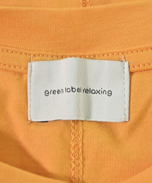 green label relaxing（グリーンレーベルリラクシング）Tシャツ・カットソー オレンジ サイズ:38(M位) レディース/2200708839089