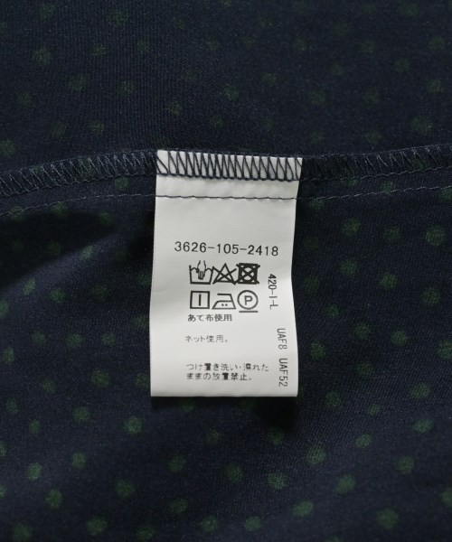 green label relaxing（グリーンレーベルリラクシング）シャツワンピース 紺 サイズ:-(L位) レディース/2200709221197
