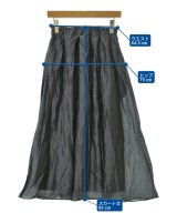 green label relaxing（グリーンレーベルリラクシング）ロング・マキシ丈スカート グレー サイズ:-(M位) レディース/2200709225034