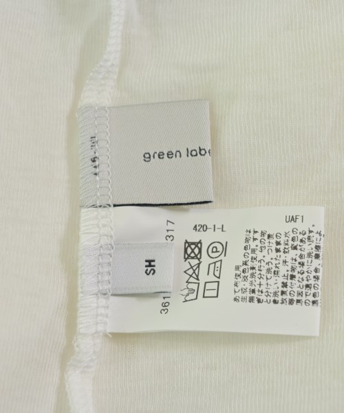 green label relaxing（グリーンレーベルリラクシング）Tシャツ・カットソー 白 サイズ:-(M位) レディース/2200709225072