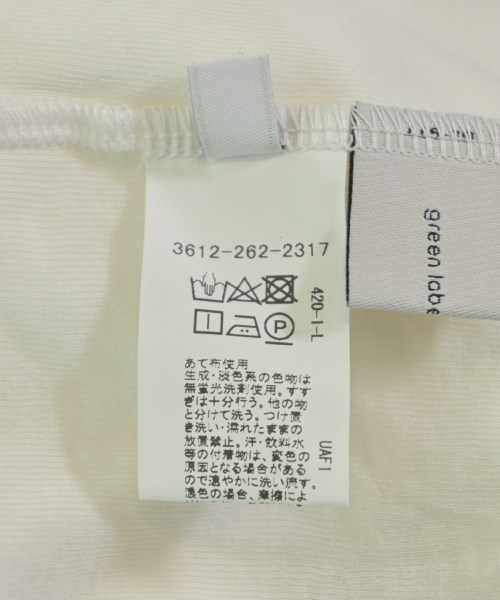 green label relaxing（グリーンレーベルリラクシング）Tシャツ・カットソー 白 サイズ:-(M位) レディース/2200709225072
