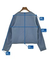 green label relaxing（グリーンレーベルリラクシング）ノーカラージャケット 青 サイズ:-(M位) レディース/2200708155011